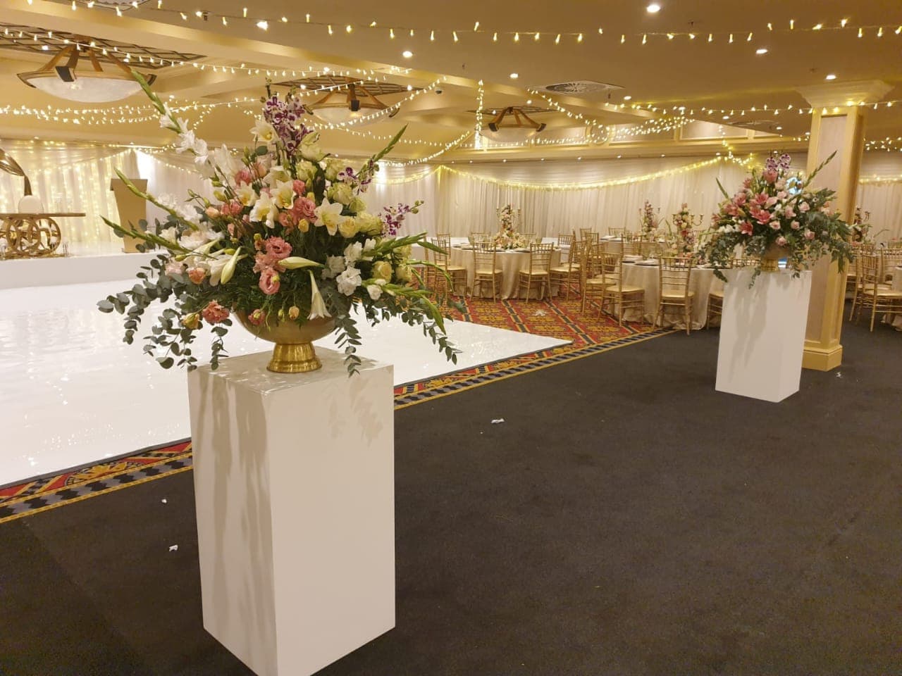 Grand hall florals floral detail